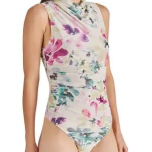 Steve Madden: Floral Sleeveless Bodysuit
